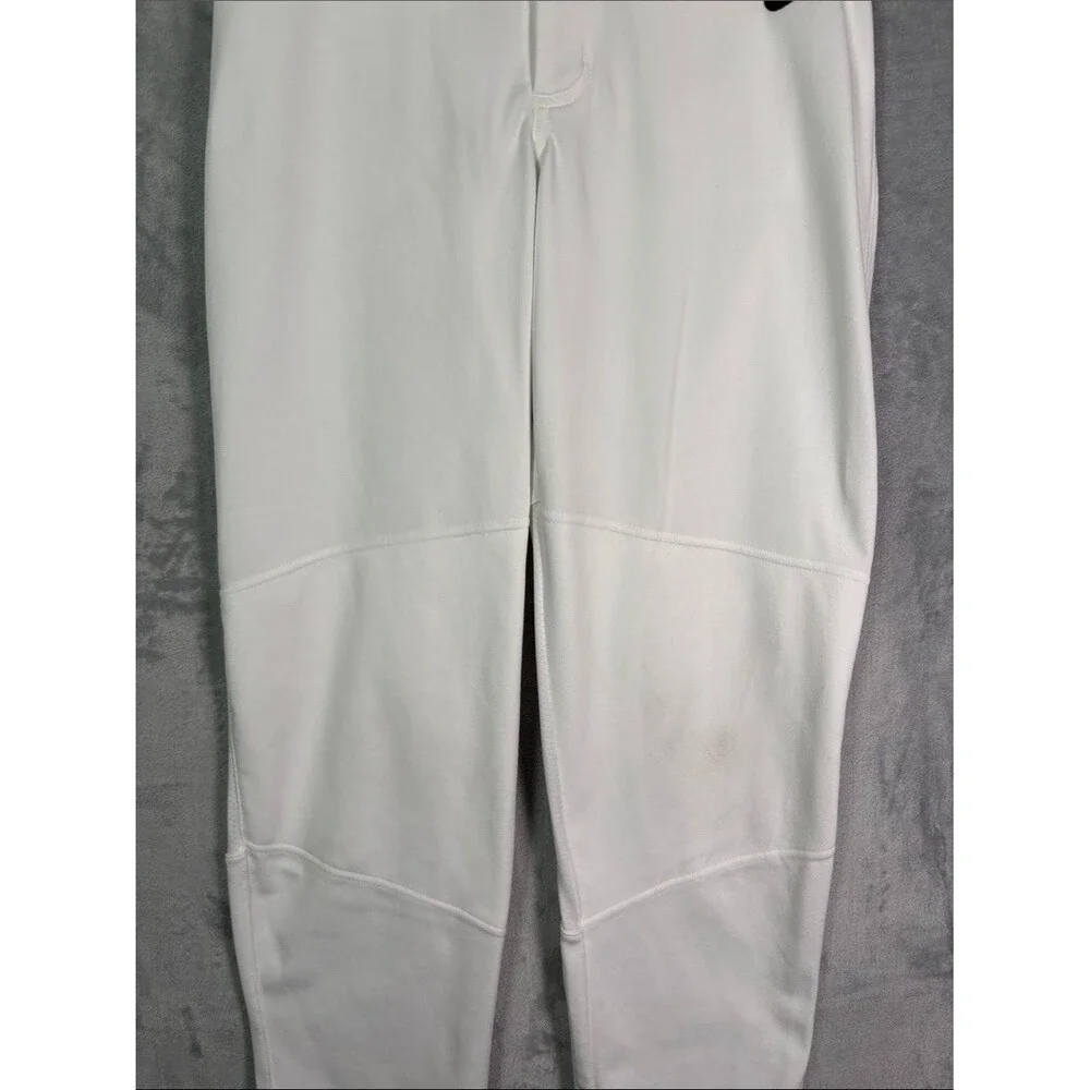 Nike White Youth Baseball Pants Size XL Waist 28”